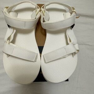 Teva White Sandals with Adjustable Straps